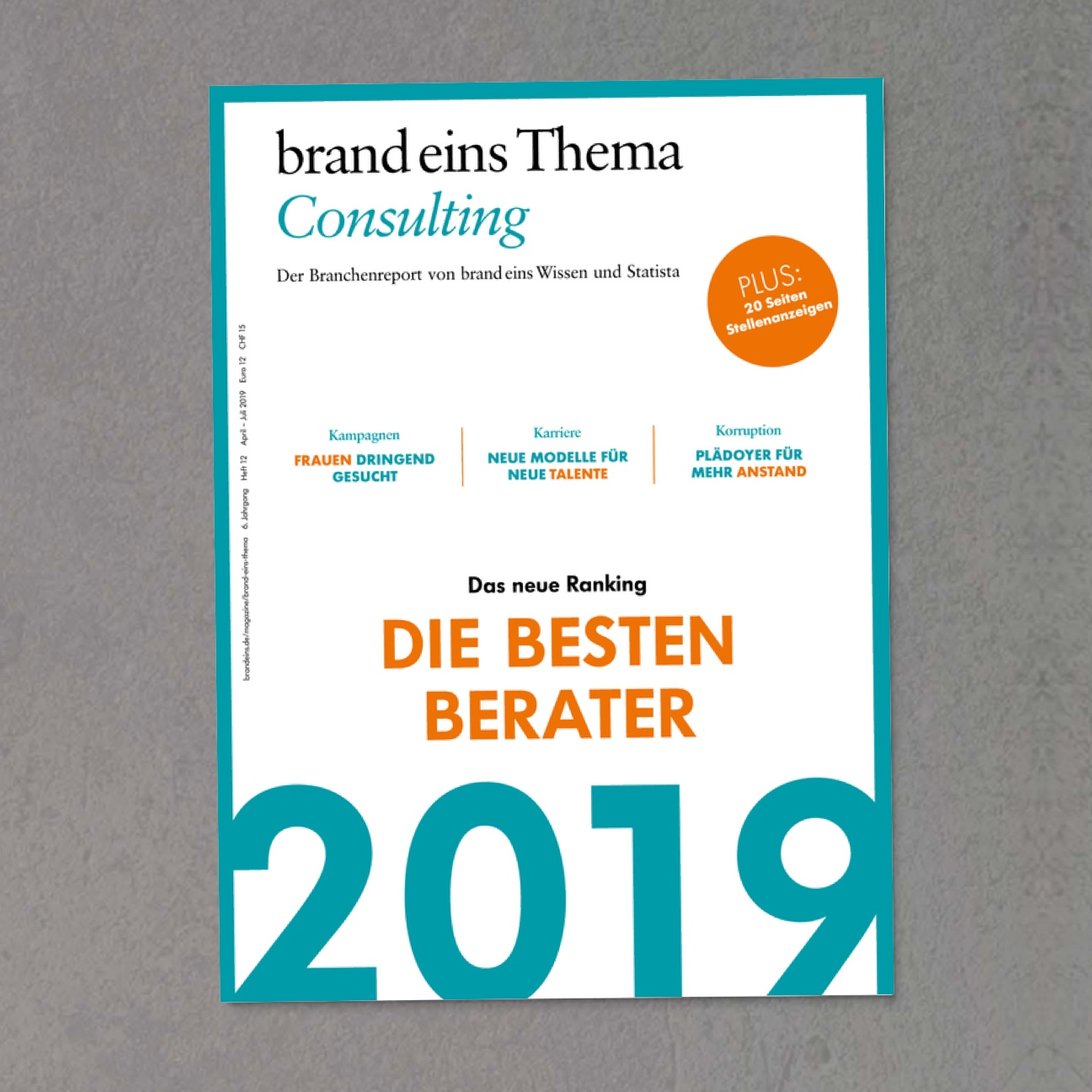 brand eins Portrait mit cormens